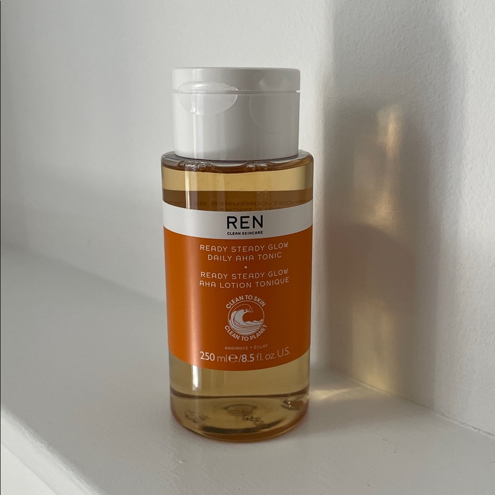 REN Ready Steady Glow Daily AHA Tonic - NEVER OPENED